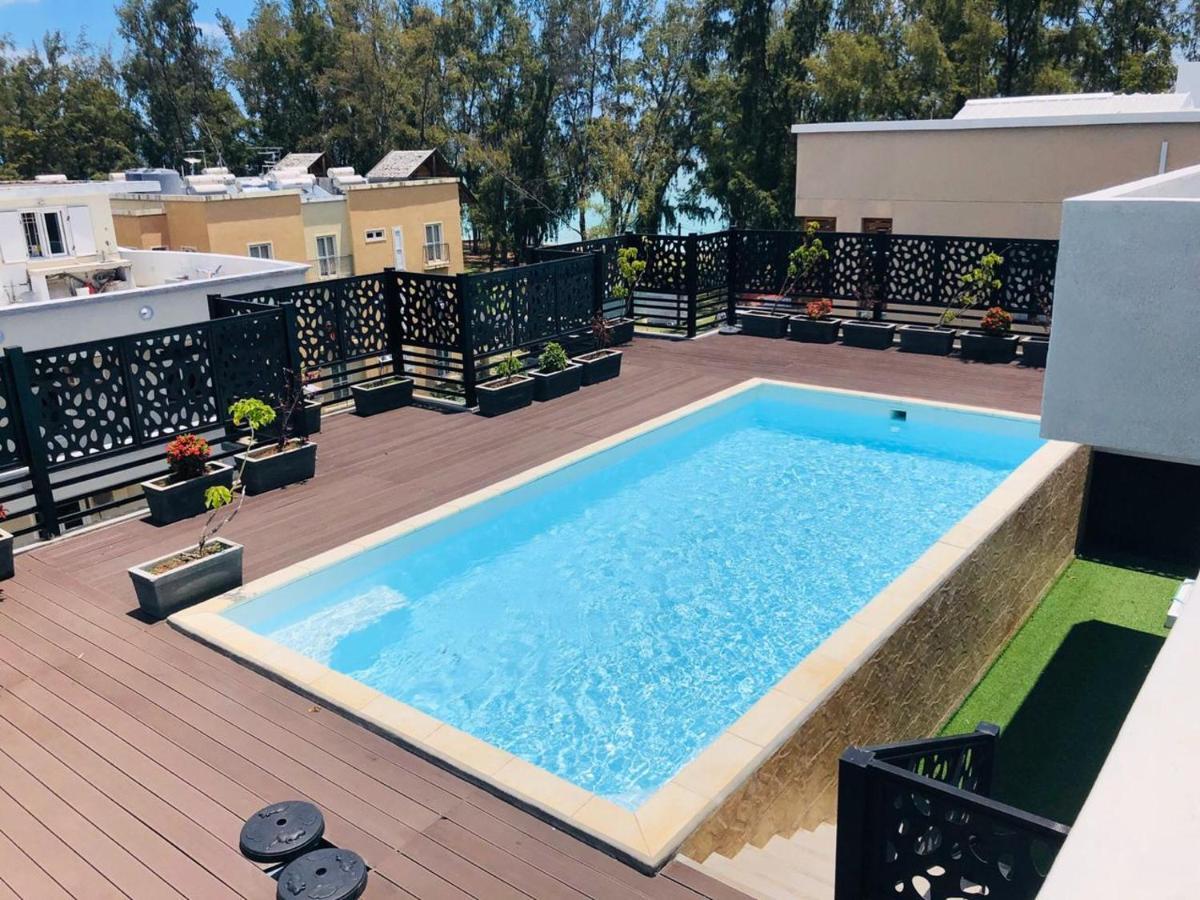 Shanti Haveli Beachfront Apartments Flic-en-Flacq Eksteriør bilde